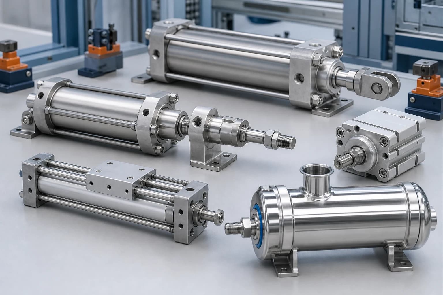 SS PNEUMATIC CYLINDERS