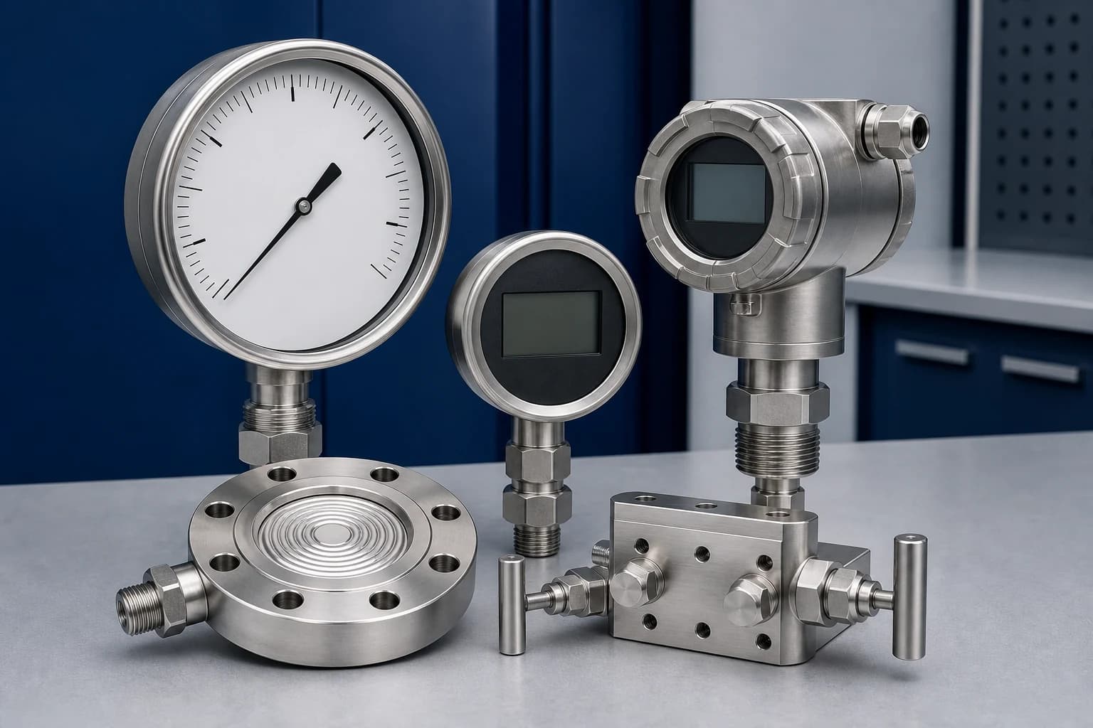 Digital Pressure Gauges by Approved measurement OEMs