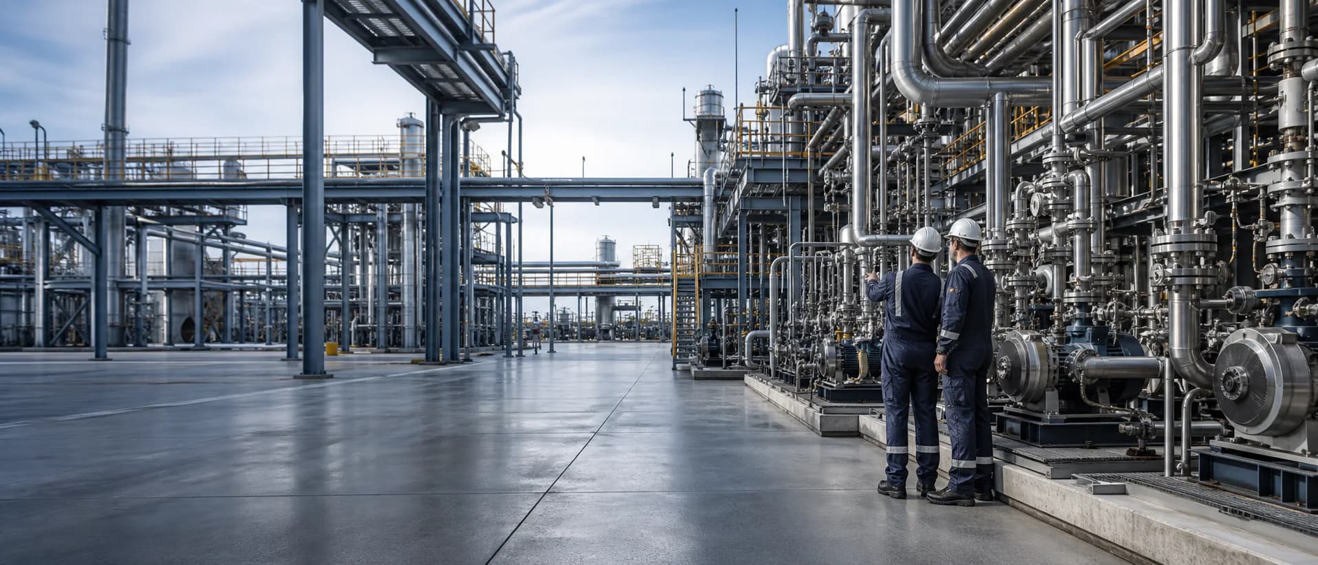 Modern industrial process facility and instrumentation